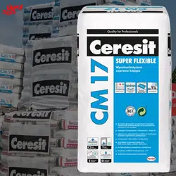 چسب کاشی پودری سرزیت هنکل مدل cm 17 سفید henkel ceresit CM 17 white