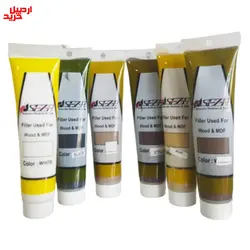 بتونه تیوپی چوب و ام دی اف سزا SEZA filler used for wood and mdf 160ml