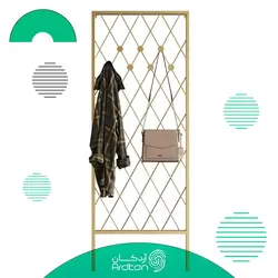 جالباسی استیل مدرن و کم جا طرح مشبک