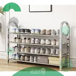 جاکفشی استیل نقره ای براق