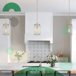 لوستر استیل لوکس مناسب برای آشپزخانه