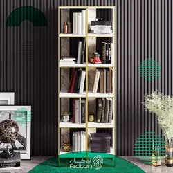 قفسه کتابخانه چند طبقه و ایستاده پایه استیل