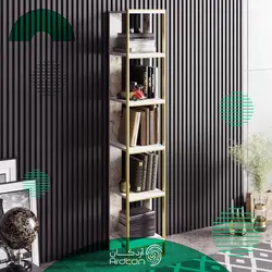 قفسه کتابخانه چند طبقه و ایستاده پایه استیل