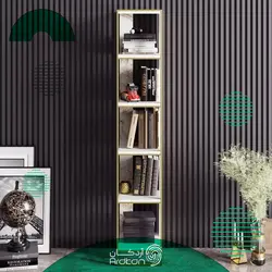 قفسه کتابخانه چند طبقه و ایستاده پایه استیل