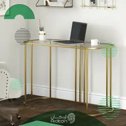 میز لپ تاپ استیل لبه گرد