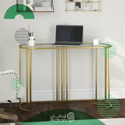 میز لپ تاپ استیل لبه گرد
