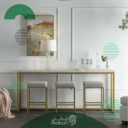میز کنسول یا میز بار به همراه 3 صندلی