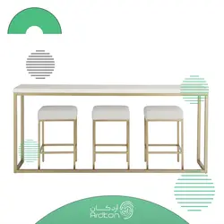 میز کنسول یا میز بار به همراه 3 صندلی