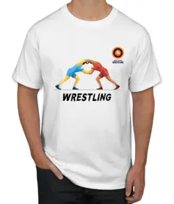 تیشرت ورزشی طرح کشتی کد PT102