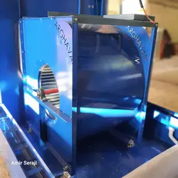 فن هواسازی | قیمت و مشخصات فن سانتریفیوژ فوروارد دو طرفه| از قطر 20 تا 100