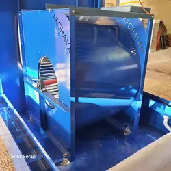 فن هواسازی | قیمت و مشخصات فن سانتریفیوژ فوروارد دو طرفه| از قطر 20 تا 100