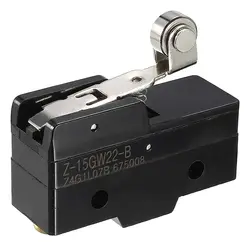 میکرو سوئیچ قرقره فلزی اهرم کوتاه طرح هایلی Z-15GW22-B