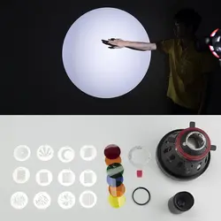 اسنوت اپتیکال NiceFoto SN-29 Pro Conical Snoot Video Light Art