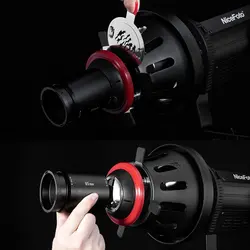 اسنوت اپتیکال NiceFoto SN-29 Pro Conical Snoot Video Light Art