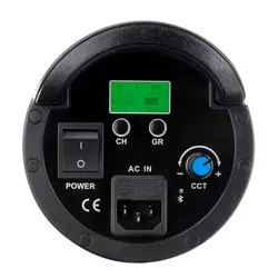 نور ثابت NiceFoto 200W Bi-color video light LED-2000A II