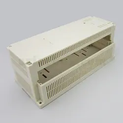باکس پلاستیکی تجهیزات PLC ریلی ABR124-A1 با ابعاد 110×110×250 میلی متر
