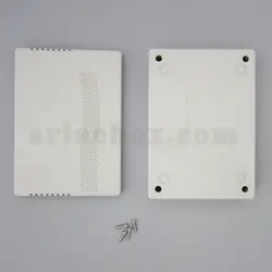 باکس پلاستیکی تجهیزات الکترونیکی رومیزی مدل ABD109-A1 با ابعاد 35×98×138 میلی متر
