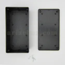 باکس پلاستیکی تجهیزات الکترونیکی رومیزی مدل ABD132-A2 با ابعاد 45×80×155 میلی متر