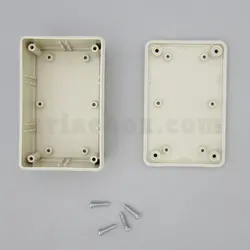 باکس پلاستیکی تجهیزات الکترونیکی رومیزی مدل ABD133-A1 با ابعاد 35×55×85 میلی متر