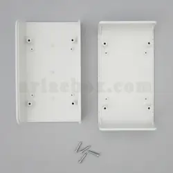 باکس پلاستیکی تجهیزات الکترونیکی دستی رومیزی مدل ABD130-A1 با ابعاد 28×65×110 میلی متر