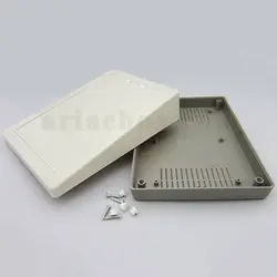 باکس پلاستیکی تجهیزات الکترونیکی شیبدار رومیزی ABD167-A12 با ابعاد 62×145×200 میلی متر