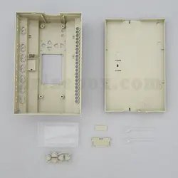 باکس پلاستیکی تجهیزات ریلی ماژولار 23-80A با ابعاد 57×90×144 میلی متر