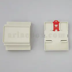 باکس پلاستیکی ریلی تجهیزات الکترونیکی ABR105-A1 با ابعاد 59×88×72 میلی متر