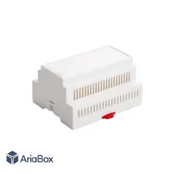باکس تجهیزات جداساز ماژول ریلی شیاردار ABR115-A11 با ابعاد 59×88×107 میلی متر