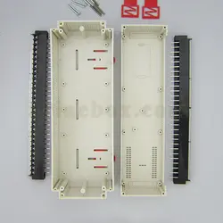 باکس پلاستیکی کنترل صنعتی PLC ریلی ABR122-A1 با ابعاد 110×110×300 میلی متر