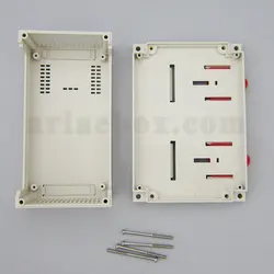 باکس تجهیزات الکترونیکی PLC ریلی ABR101-A1 با ابعاد 60×110×155 میلی متر