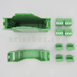 باکس ترنسمیتر کنترل صنعتی ریلی عمودی 15-19-1G با ابعاد 22.6×99×114.6 میلی متر