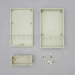 باکس جاباتری دار تجهیزات الکترونیکی رومیزی 20-38D با ابعاد 17×62×102 میلی متر