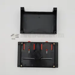 باکس ریلی تجهیزات الکترونیک صنعتی ABR104-A2 با ابعاد 40×90×145 میلی متر