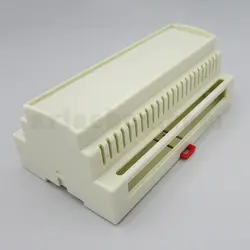 باکس شیاردار تجهیزات الکترونیکی ریلی 23-157C با ابعاد 63×88×159 میلی متر