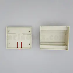 باکس فرستنده تجهیزات الکترونیکی ریلی ماژولار ABR115-A1 با ابعاد 59×88×107 میلی متر