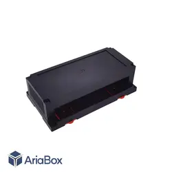 باکس ریلی ماژولار تجهیزات الکترونیکی ABR102 با ابعاد 65×110×200 میلی متر