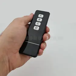 باکس ریموت کنترل 4 کاناله ABH123-A2 با ابعاد 15×42×125 میلی متر