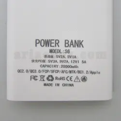 باکس و ماژول پاوربانک شارژ سریع مدل PWB18-A1 ظرفیت 20000 mAh