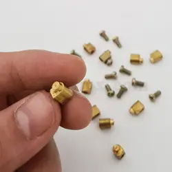 ترمینال برنجی ته گرد ایرانی کلید هوشمند Smart Terminal IR با ابعاد 5×6×8.5 میلی متر