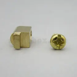 ترمینال برنجی چینی کلید لمسی هوشمند Smart Terminal با ابعاد 5×6×8.5 میلی متر
