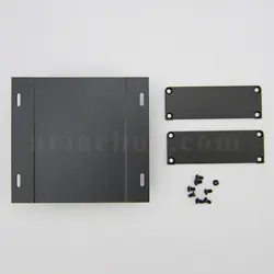 جعبه آلومینیومی باتری الکترونیکی ABL420-A2M با ابعاد 28×104×95 میلی متر