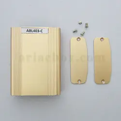 جعبه آلومینیومی تجهیزات کنترل صنعتی بژ ABL403-C با ابعاد 22.4×61×80 میلی متر