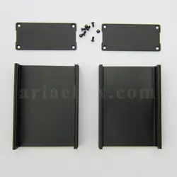 جعبه آلومینیومی تقویت کننده الکترونیکی ABL410-A2 با ابعاد 35×76×100 میلی متر