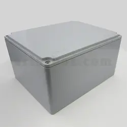 جعبه اتصالات ضدآب فلزی آلومینیومی AW605-A1 با ابعاد 93×175×195 میلی متر