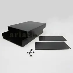 جعبه اکسترود آلومینیومی اینورتر ABL428-A2 با ابعاد 51×125×180 میلی متر