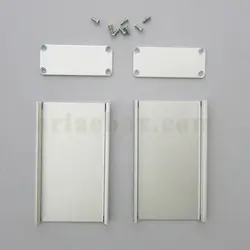 جعبه پروفیل آلومینیومی تجهیزات الکترونیکی ABL401-A1 با ابعاد 20×50×80 میلی متر