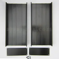جعبه پروفیل اکسترود آلومینیومی برق ABL433-A2 با ابعاد 68×145×300 میلی متر