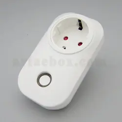جعبه پریز تایمر وای فای خانه هوشمند چینی Smart Plug 2 با ابعاد 53×62×109 میلی متر