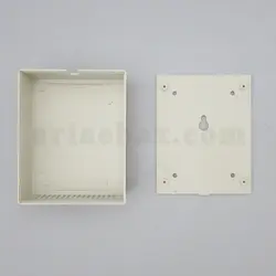 جعبه دیواری شیاردار تجهیزات برق ABM112-A1 با ابعاد 30×80×100 میلی متر