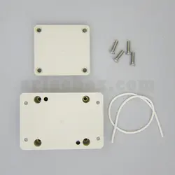 جعبه دیواری ضدآب تجهیزات الکترونیکی ABW225-A1M با ابعاد 35×58×65 میلی متر